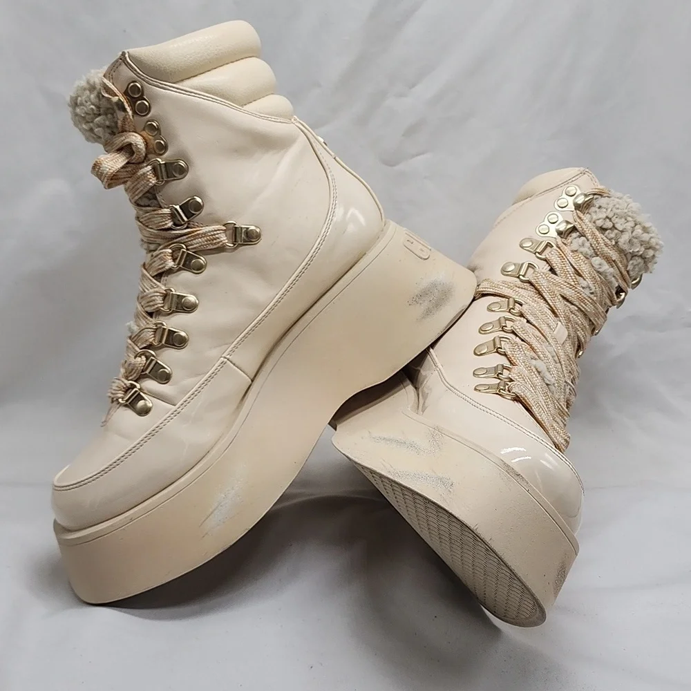 CIRCUS NY●BY SAM EDELMAN●LADIES 6.5●GAIL●DISTRESSED● LACE-UP HIKING BOOTS●NWOB● - Picture 16 of 16